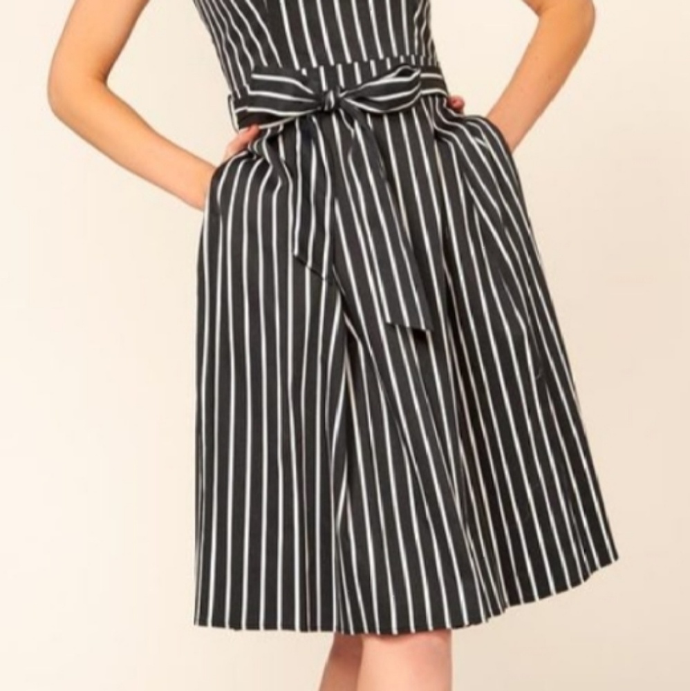 NWT 2xl GO LIGHTLY MAE DRESS IN VICTORIAN STRIPE